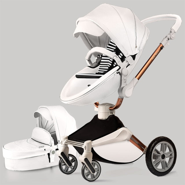 hot mom 2 in 1 stroller 2 in 1 Baby Pushchair/Stroller Travel System with 360° Rotation Functi – Serenity Starts